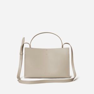 Everlane lunchbox leather bag